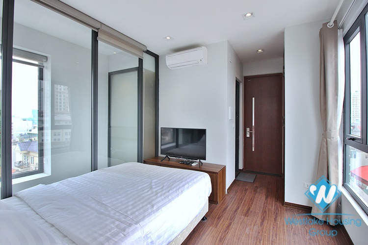 A well-decorated duplex 2 bedrooms apartment for rent in Au Co st, Tay Ho